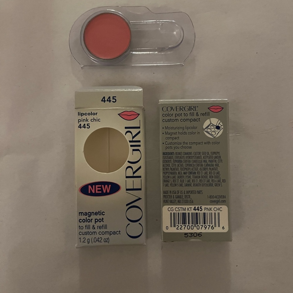 COVERGIRL Lipcolor in Pink Chic 445 - lot of 2
